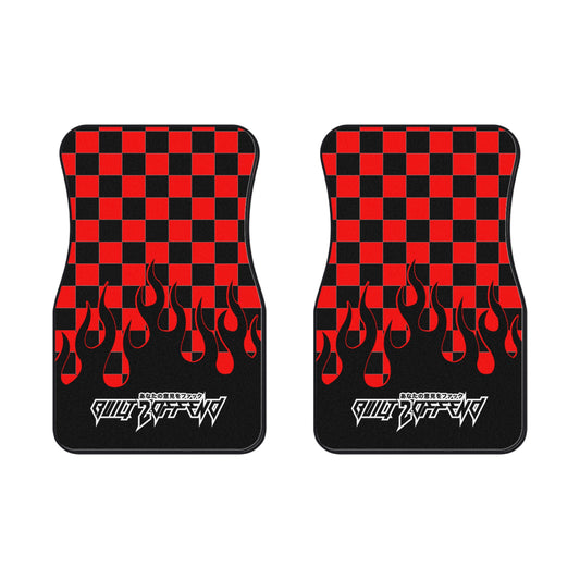 Red JDM Hotboi Floors Mats