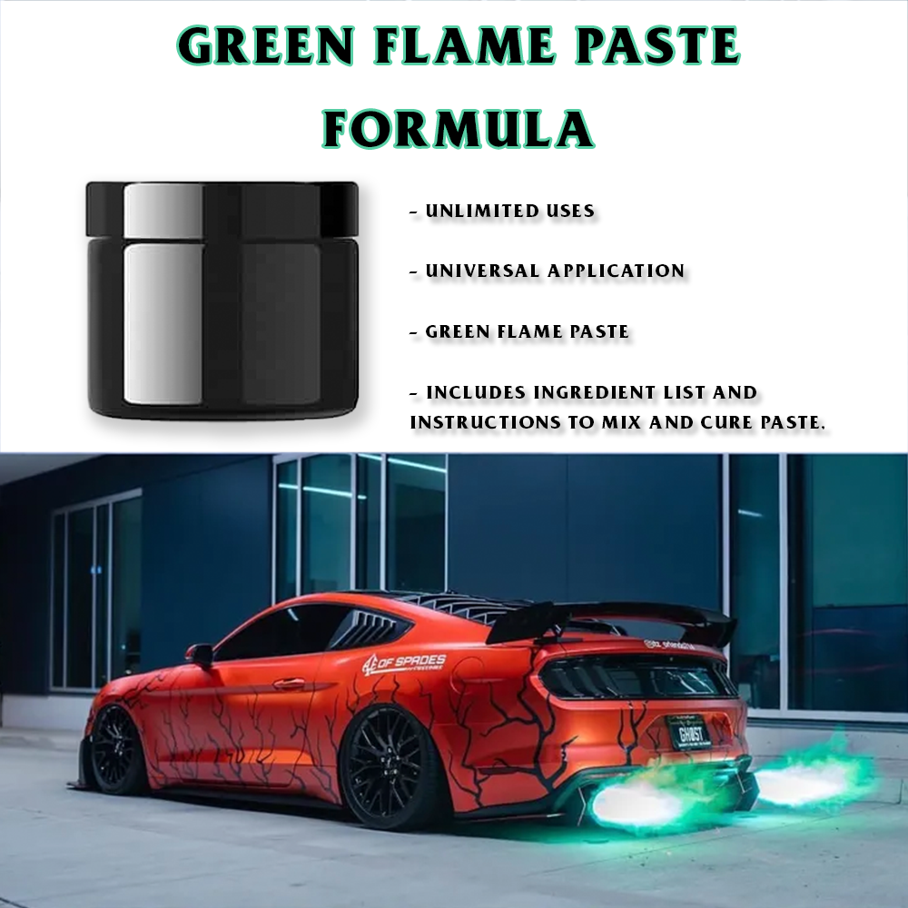 Cosmo Green Flame Paste Formula