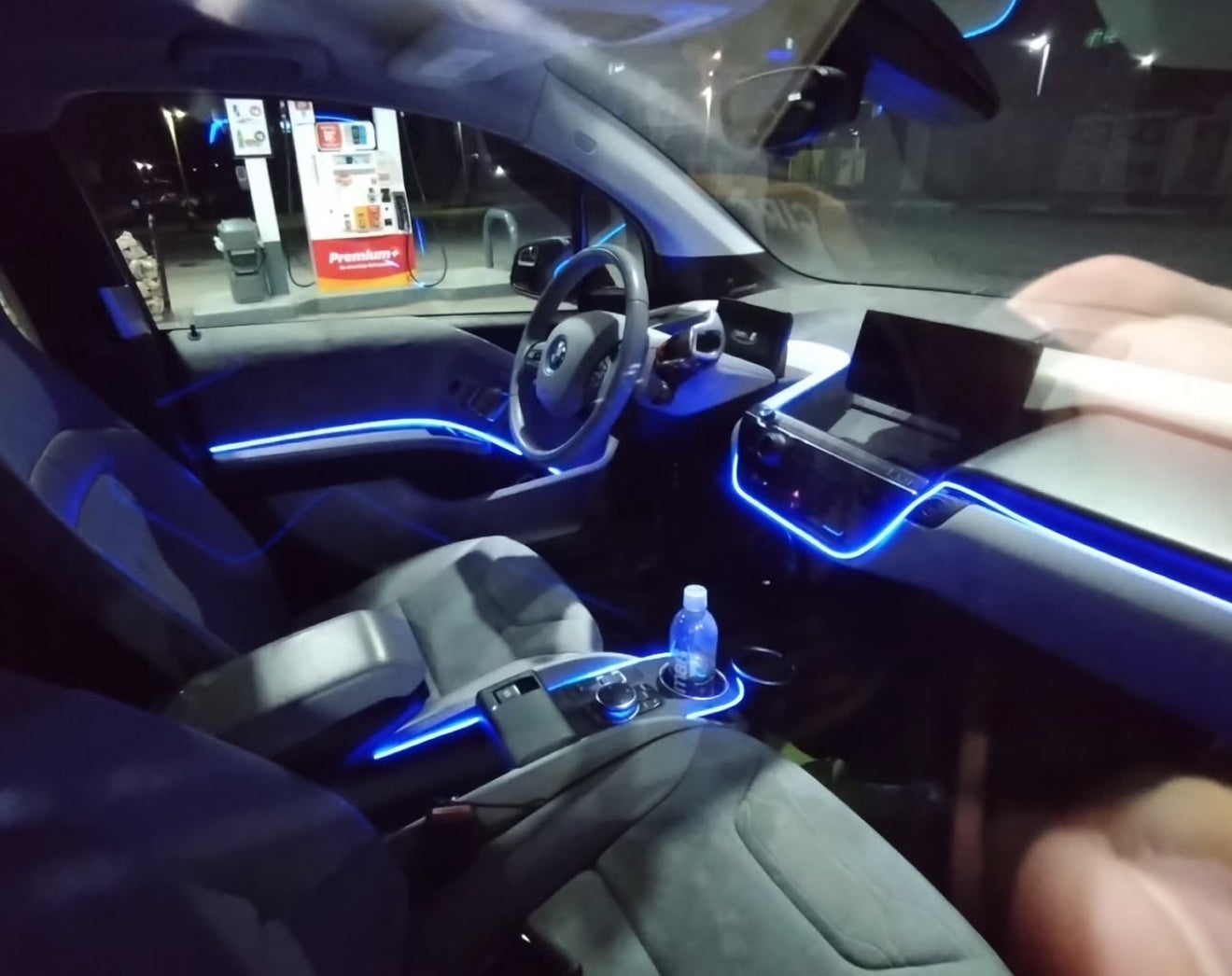 Built2Offend™ GloRide Interior LED Strip – RGBIC Interior Glow, App+Remote, Music‑Sync, Universal Fit
