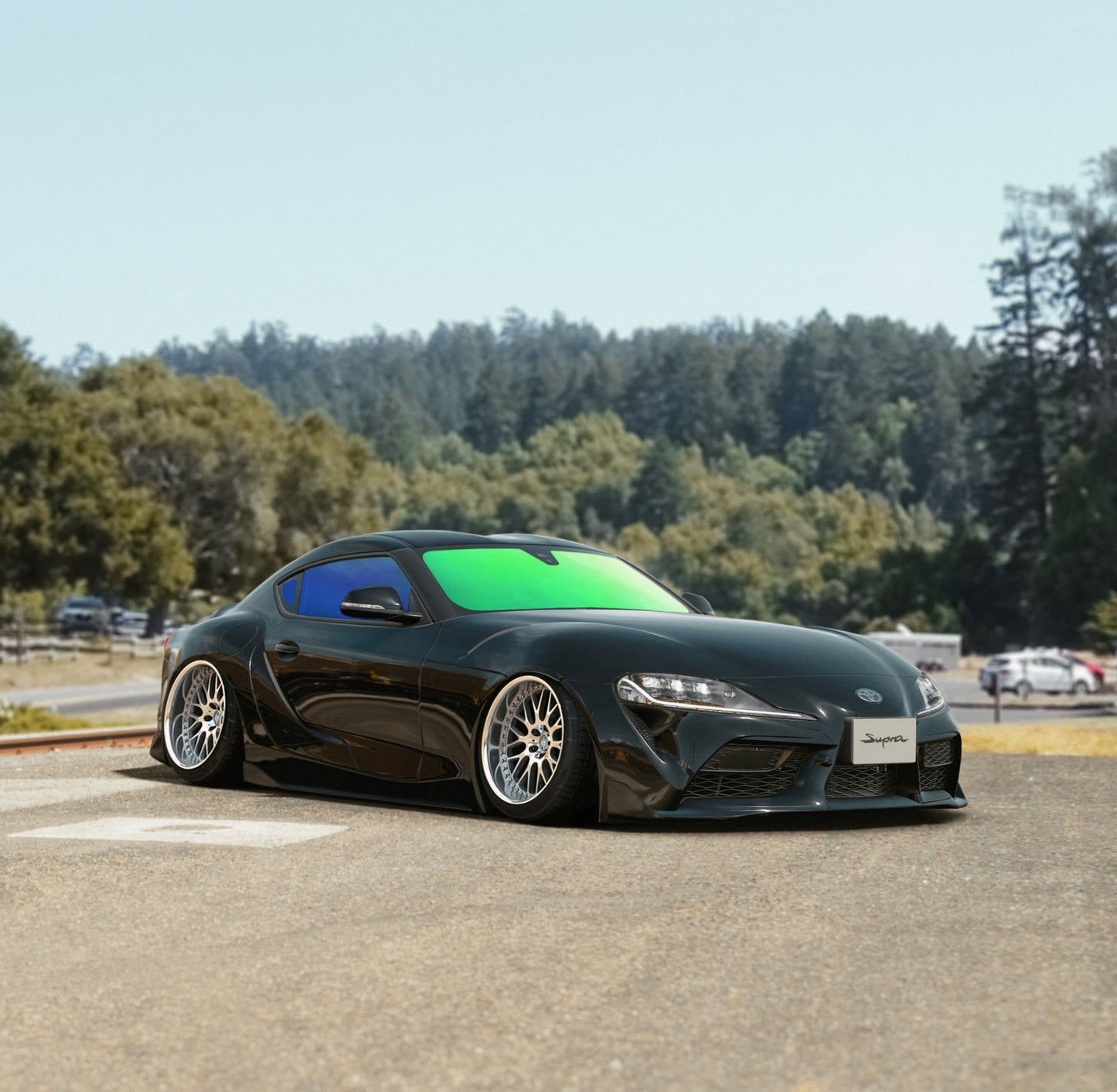 Unicorn Vomit Chameleon Reflective Tint