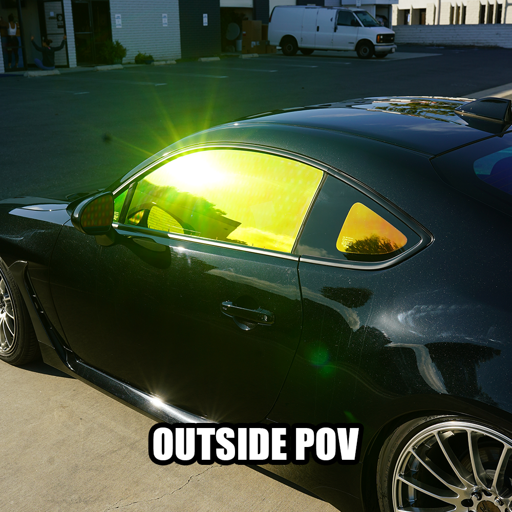 Flaming Avocado Chameleon Reflective Tint