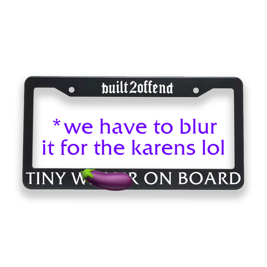 Tiny Wiener On Board Plate
