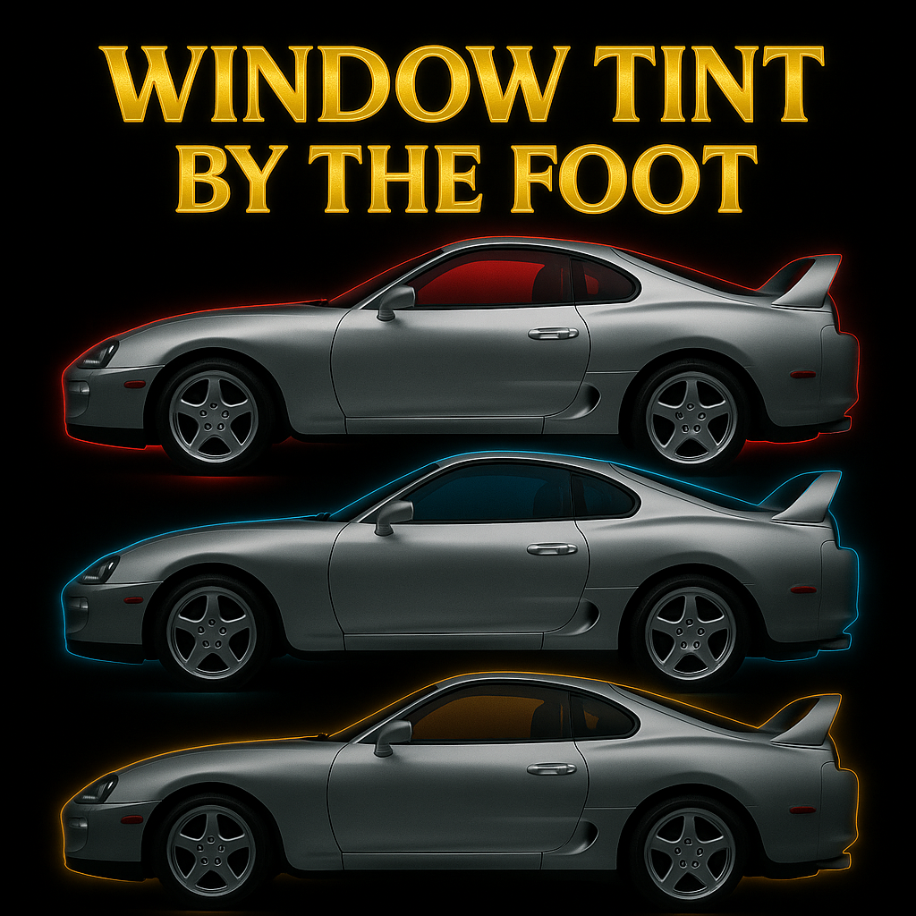 Window Tint by the Foot