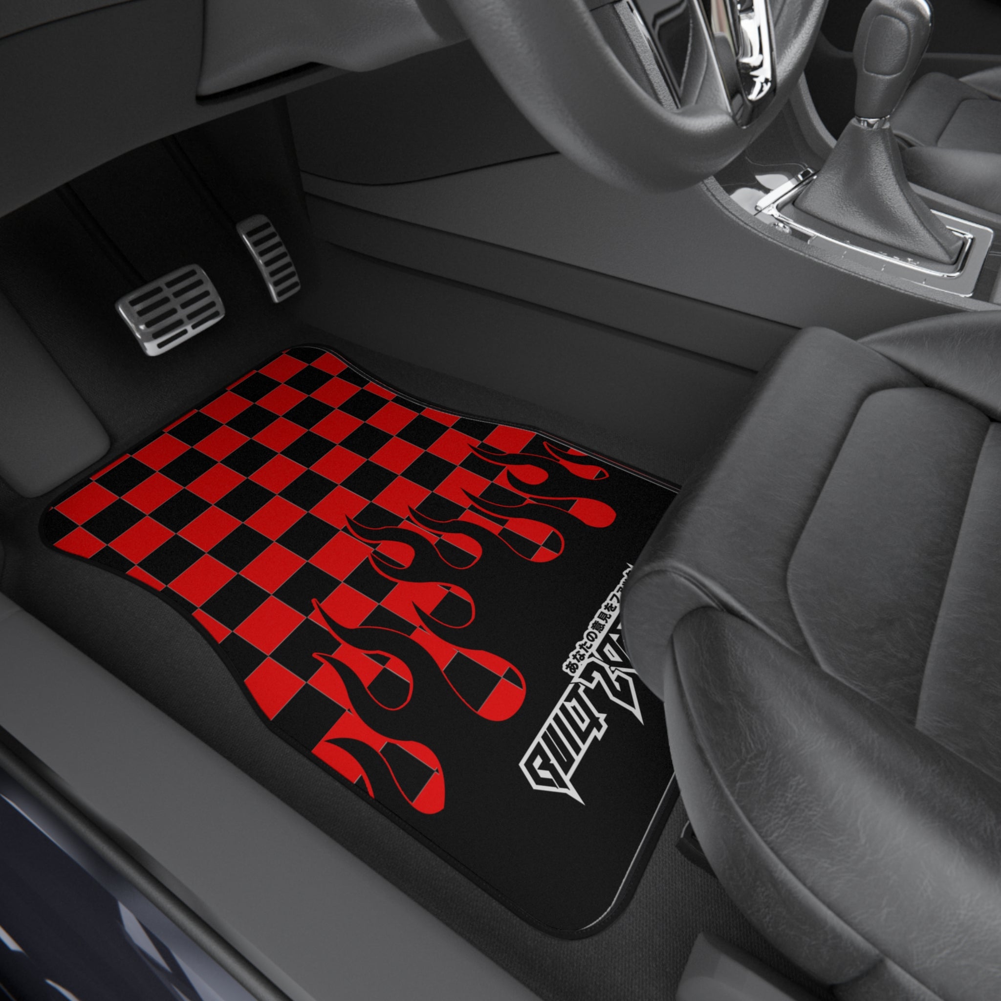 Red JDM Hotboi Floors Mats