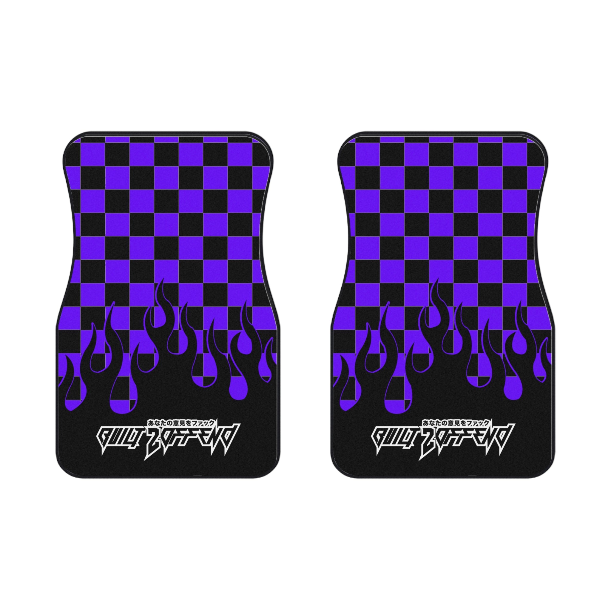 Purple JDM Hotboi Floors Mats