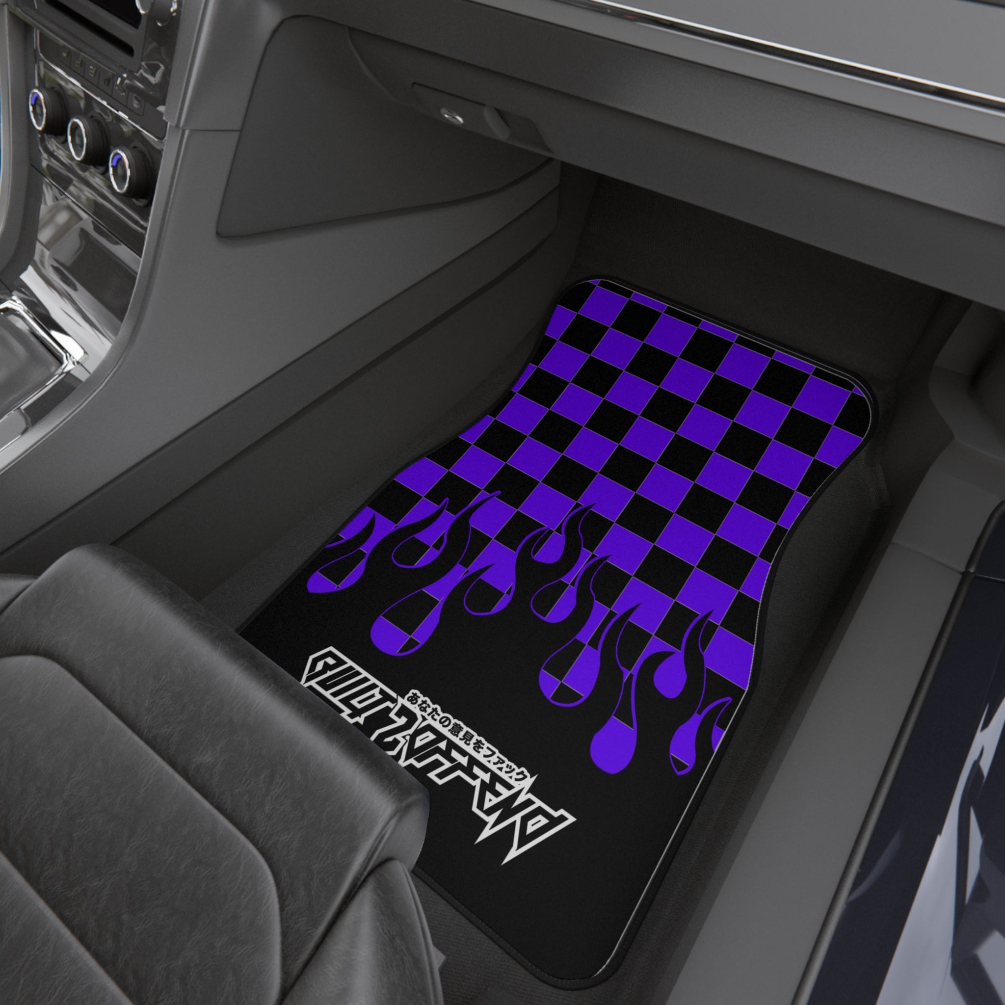 Purple JDM Hotboi Floors Mats