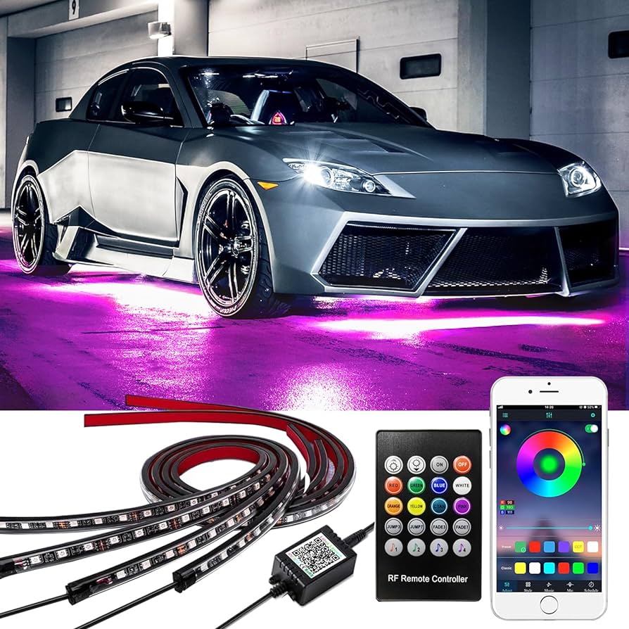 ✨ Universal Underglow Lights - Transform Your Ride! 🚗🌈