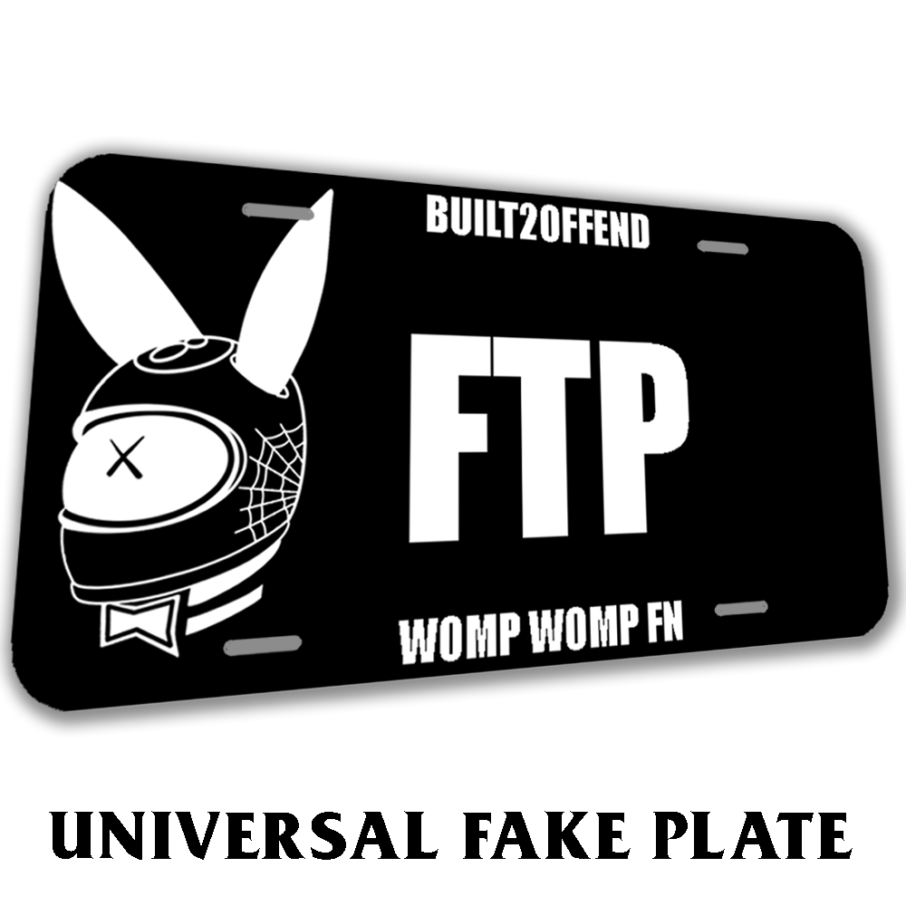 FYO Built2Offend Plate