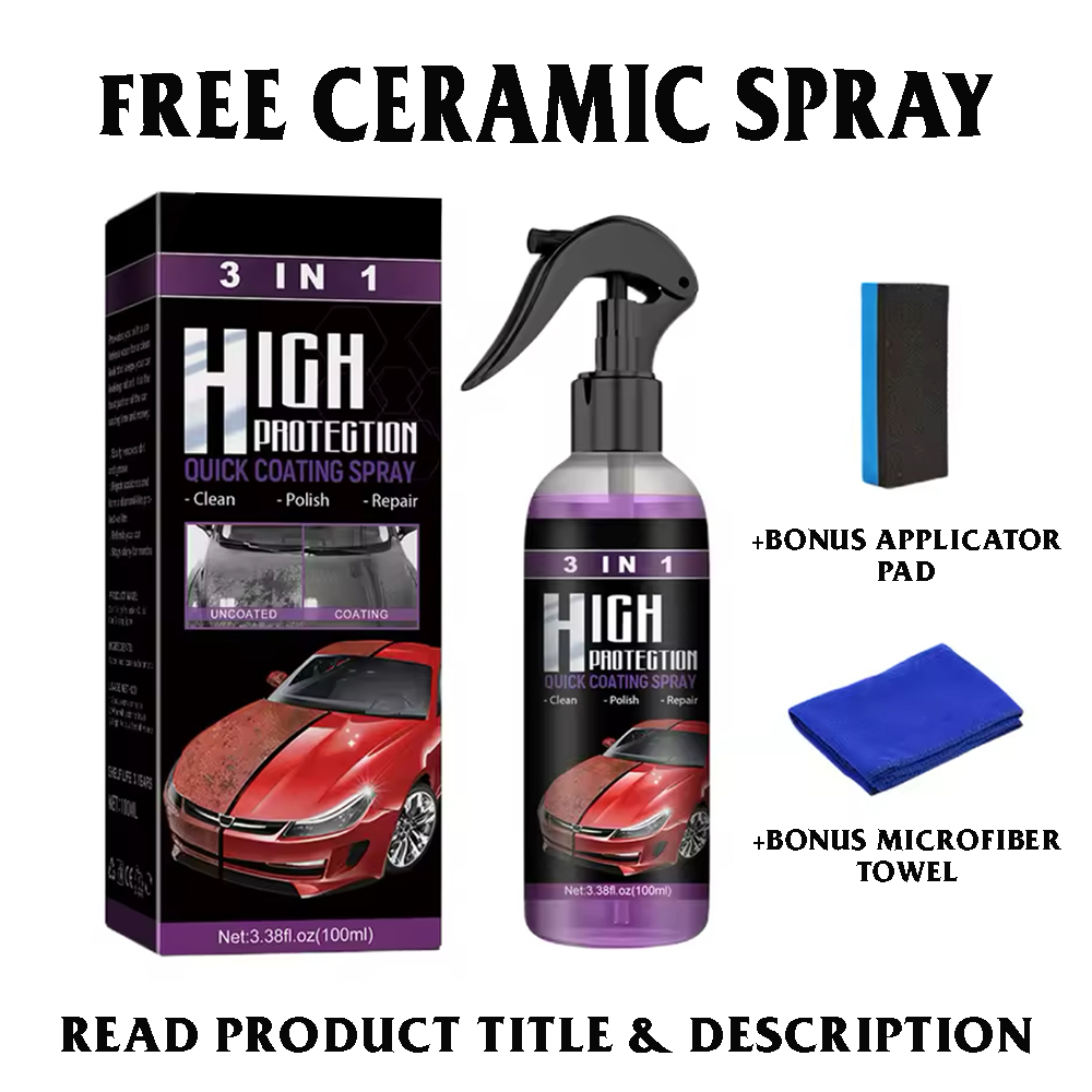 FREE GENIE CERAMIC SPRAY (DO NOT ADD ELSE TO YOUR ORDER OR YOU WILL NOT GET YOUR FREE ITEM)