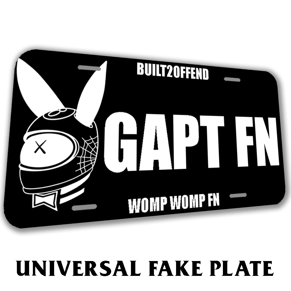 GAPT FN Built2Offend Plate