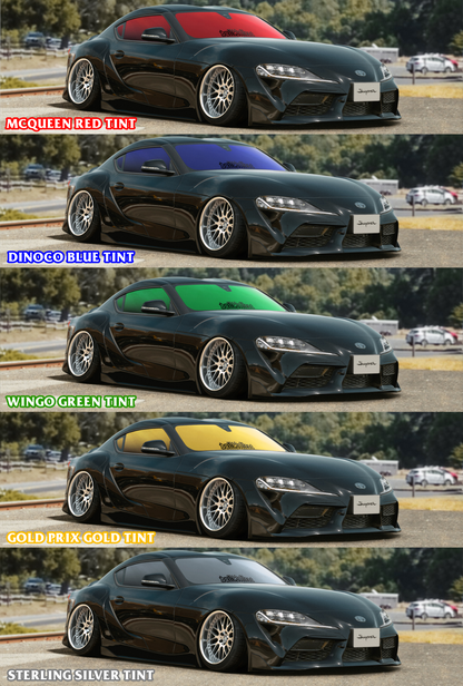 Dinoco Blue Gradient Tint