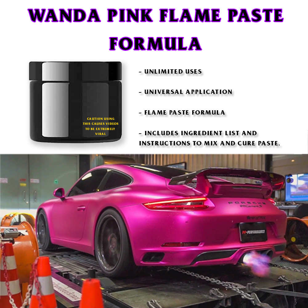 Wanda Pink Flame Paste Formula