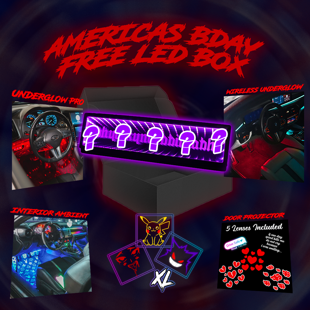 FREE July LED Bundle Mystery Box (ORDER ONLY ONE WITH NO OTHER ITEMS)