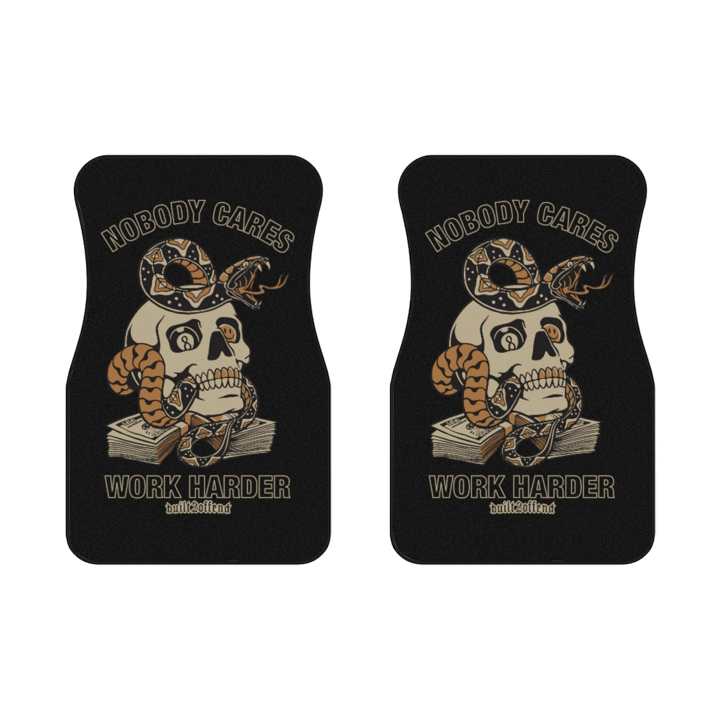 Work Harder Floor Mats (2pc)