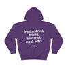 Drive Drunk Text Hoodie