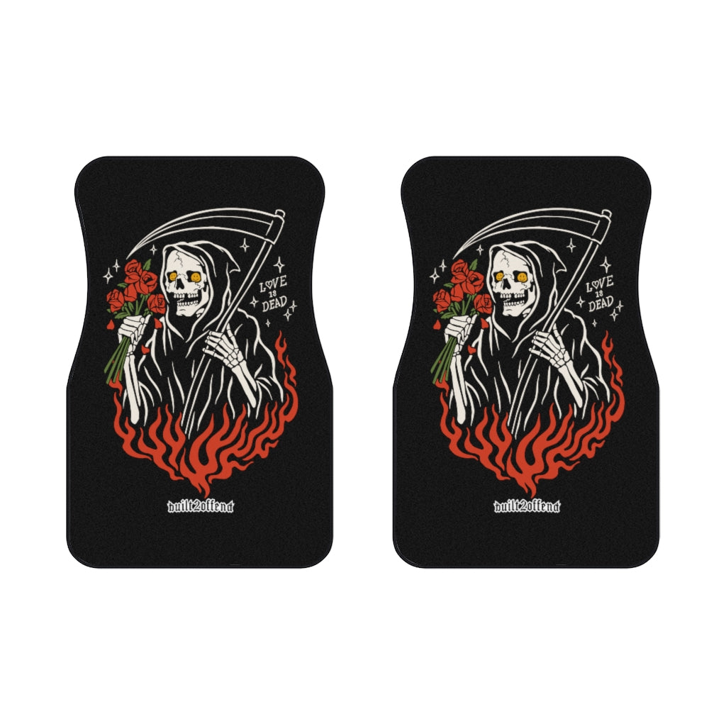 Love Is Dead Floor Mats (2pc)