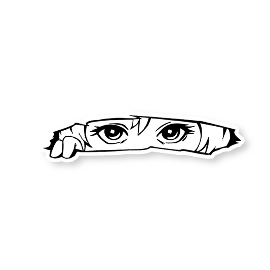 Anime Peeker Sticker