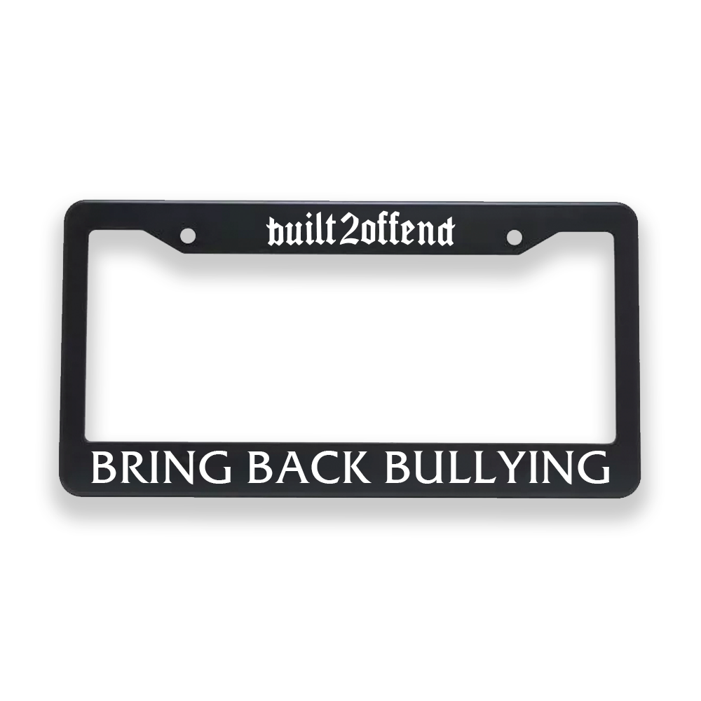 Bring Back Bullying Plate