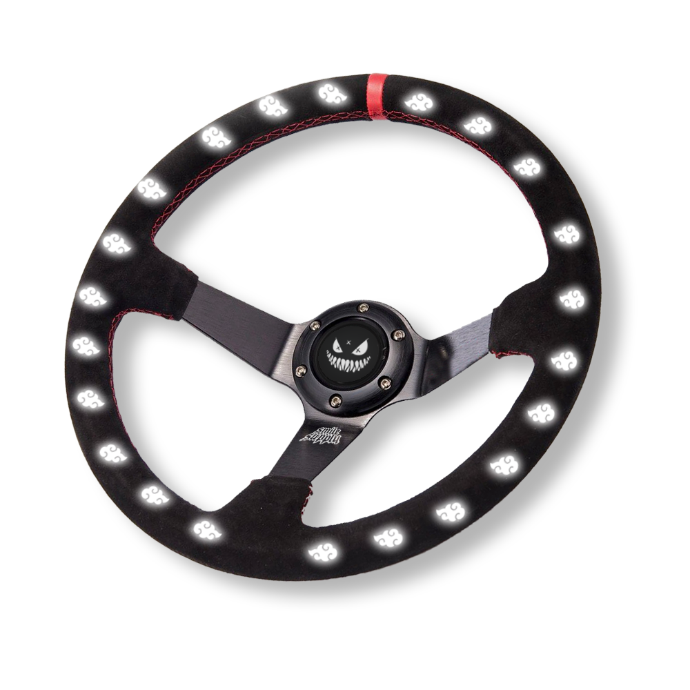 Reflective Cloud Steering Wheel