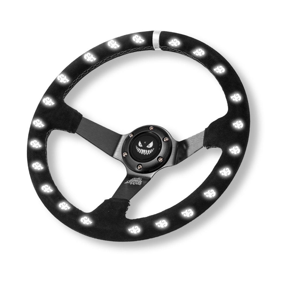 Reflective Cloud Steering Wheel