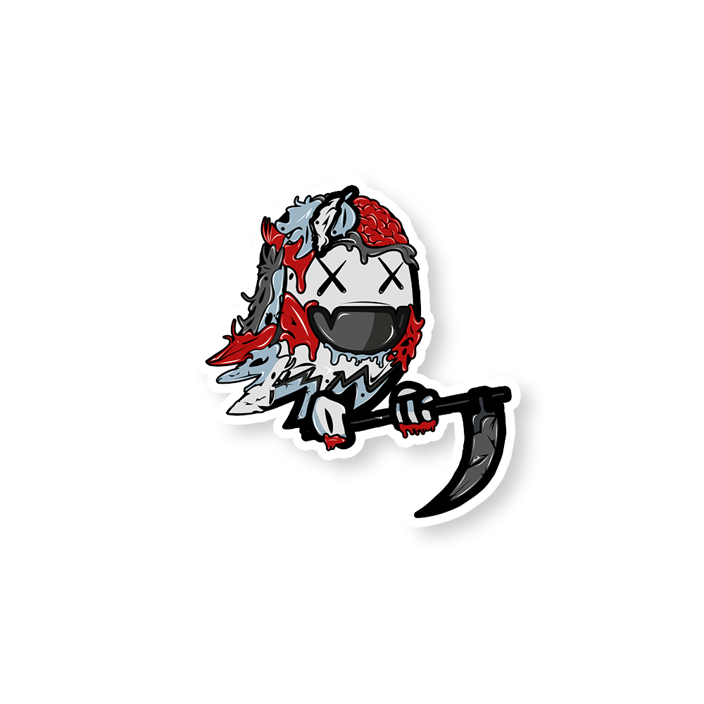 Gutted Reaper Sticker