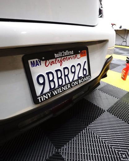 Tiny Wiener On Board Plate