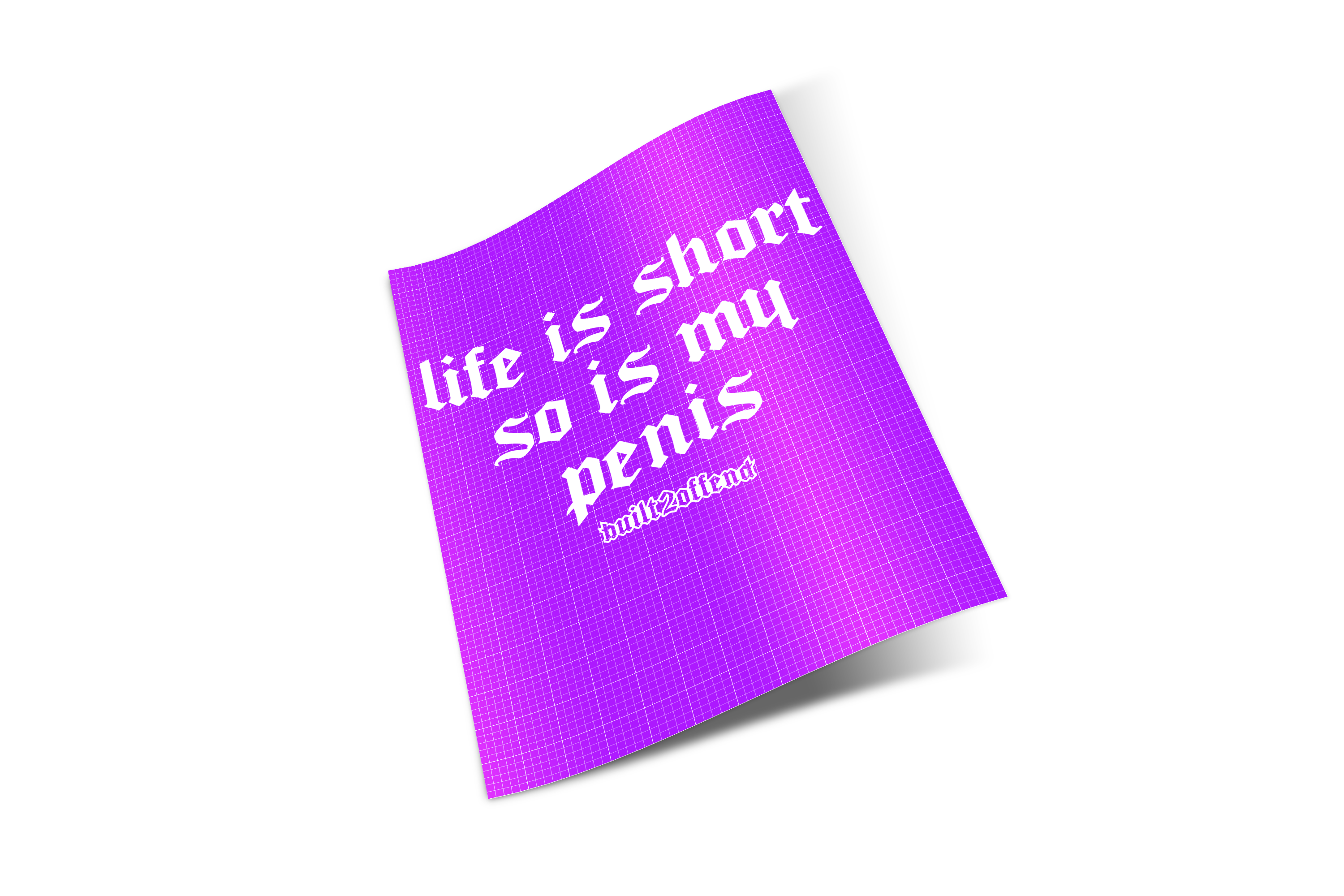 Life Is Short XL Banner