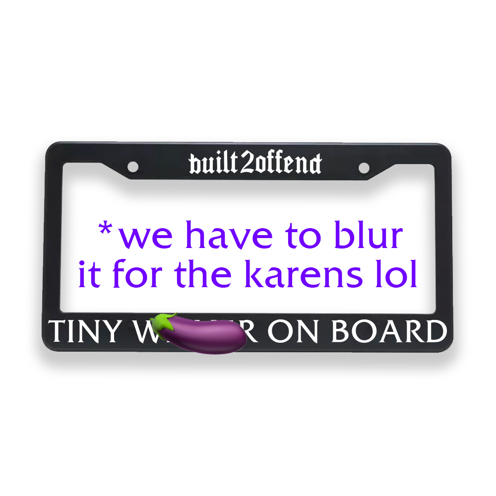 Tiny Wiener On Board Plate