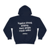 Drive Drunk Text Hoodie